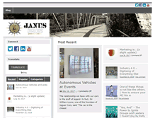 Tablet Screenshot of janusdialogs.com